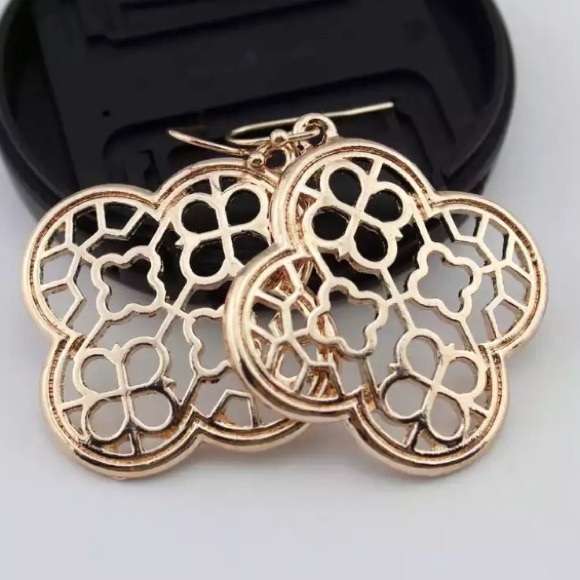 NEW!💙💎ROSE!💗GOLD! COLOR!💎💙FILIGREE! CLOVER! - Picture 5 of 6